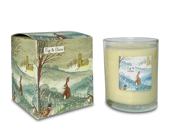 Winter Fig and Olive Heaven Scent Small Candle