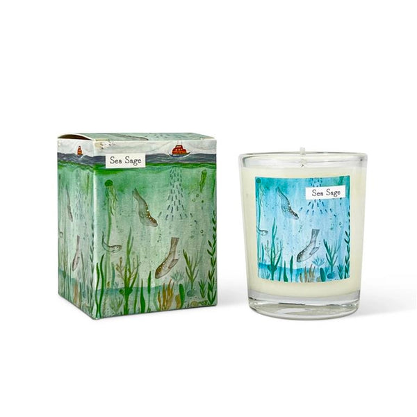 Sea Sage Heaven Scent Small Candle