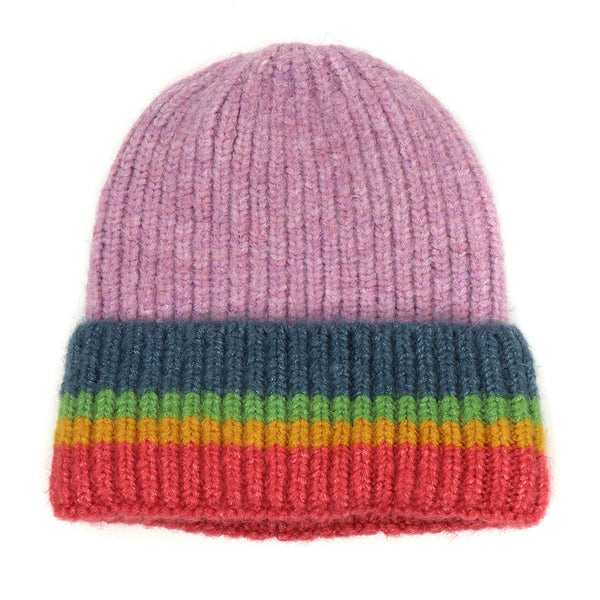 40620 Stripe Knit Hat by POM