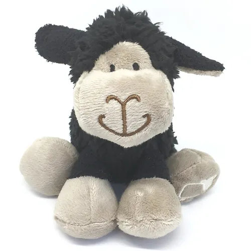 Black Sheep Sitting Mini Snuggly Soft Toy By Jomanda