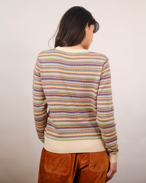 Basic Crew in Orkney Fairisle Multi