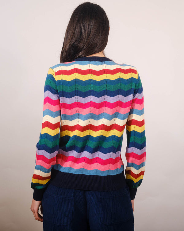 Basic Crew in Rainbow Waves