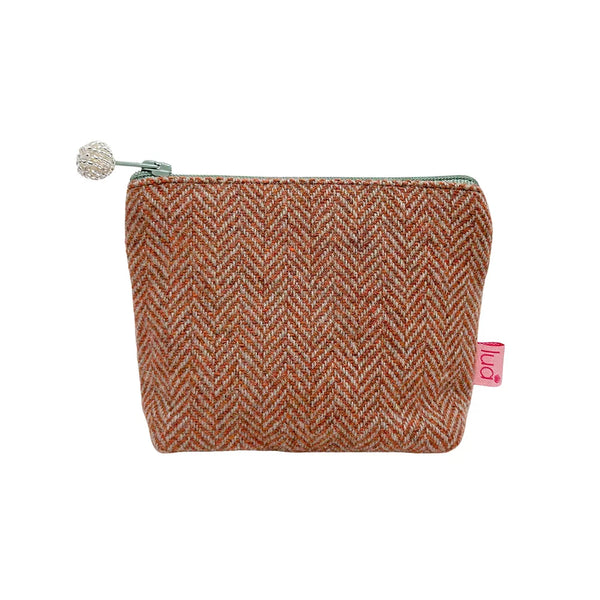 PU413 Sand Herringbone Mini Purse By Lua