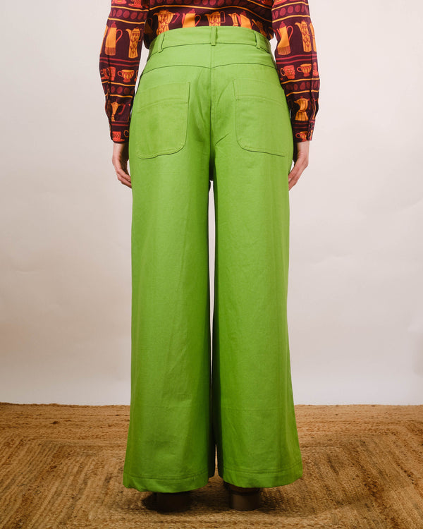 Ross Trousers in Peridot Twill