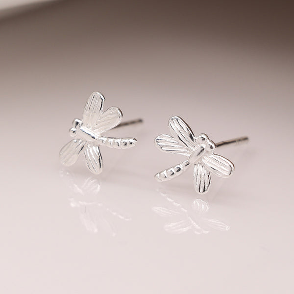 SB1320 Dragonfly Stud Earrings By Pom