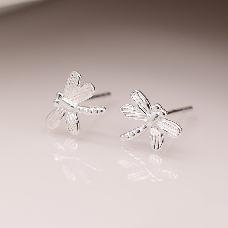 SB1320 Dragonfly Stud Earrings By Pom