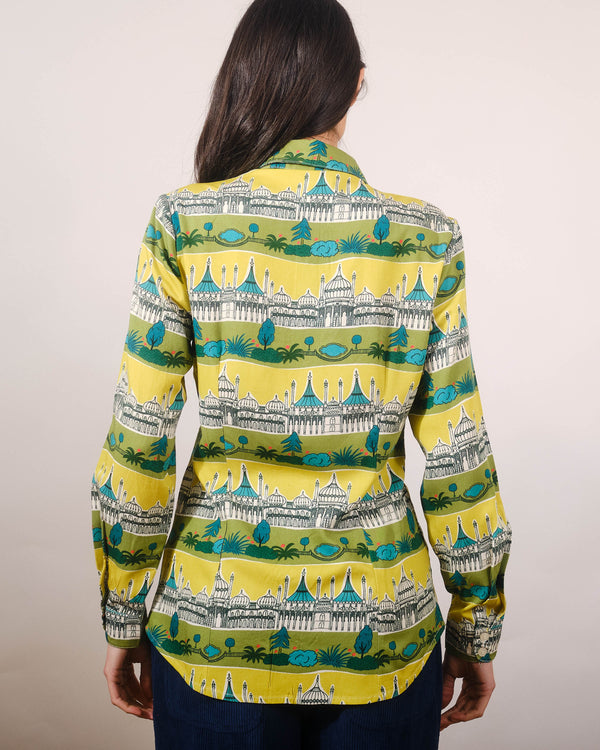 Winnie Top in Pavilion Print