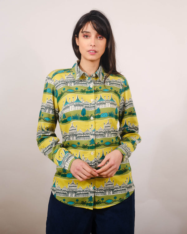 Winnie Top in Pavilion Print