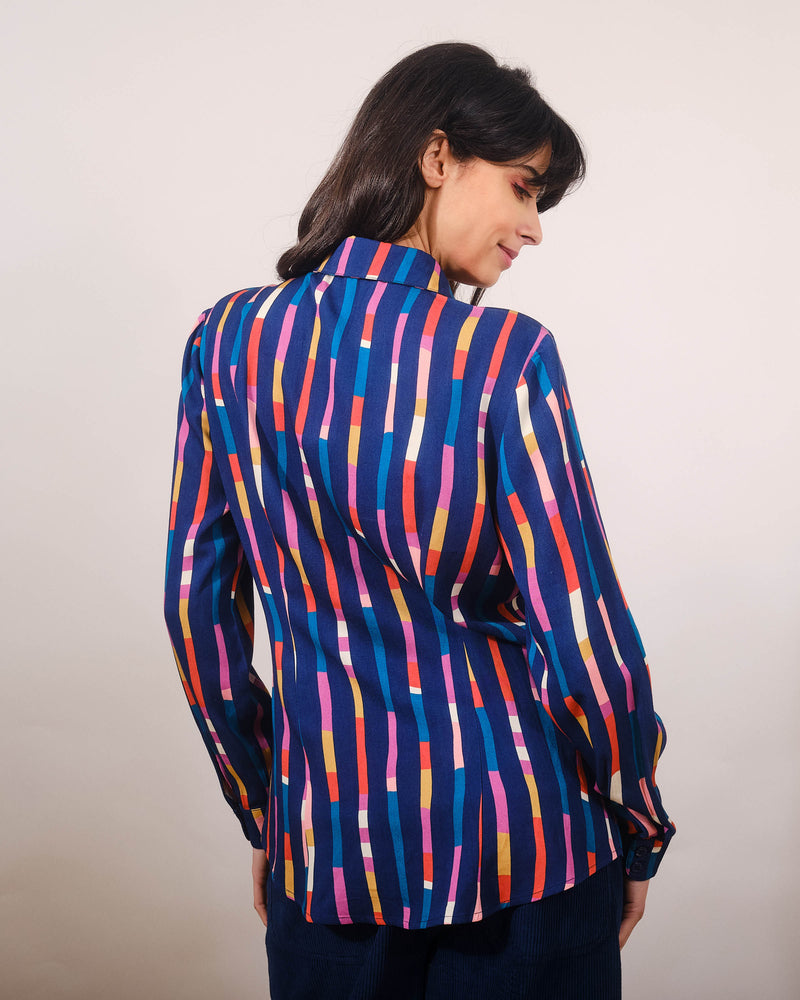 Winnie Top in Streamers Print