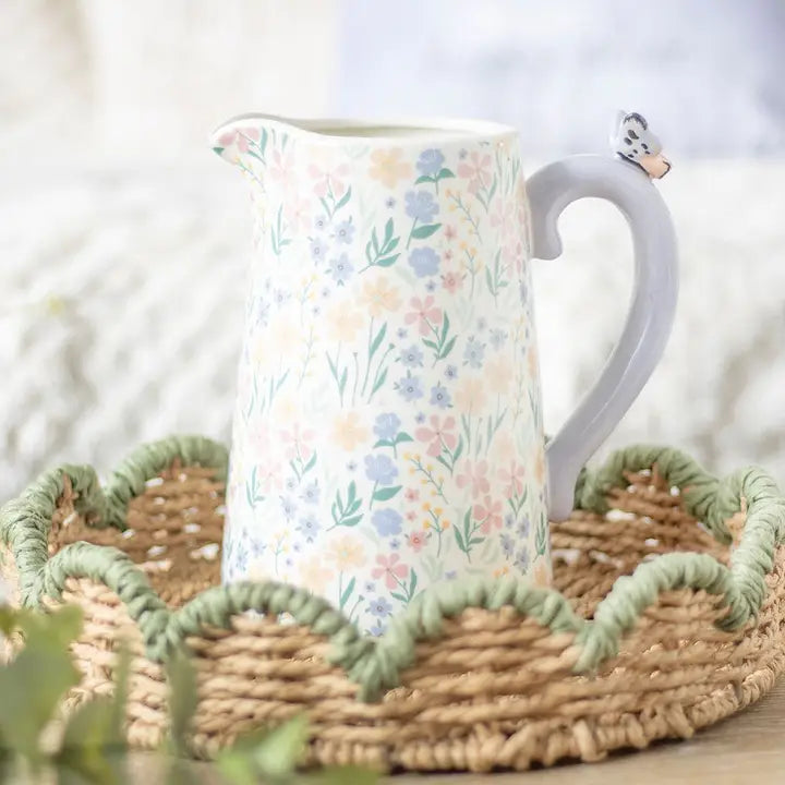 27825 Ditsy Floral Ceramic Jug