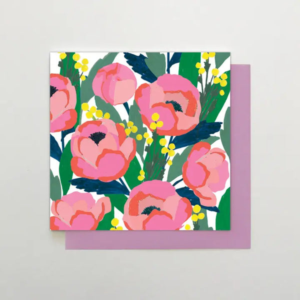 AC14 All Over Flowers Card