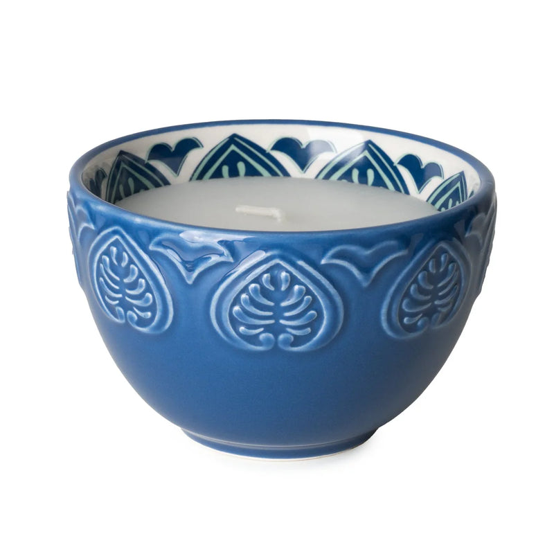 Marrakech Mist Meze Blue Ceramic Candle