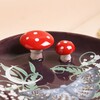 74709 Moonrise & Toadstool Ceramic Trinket Dish By Lisa Angel