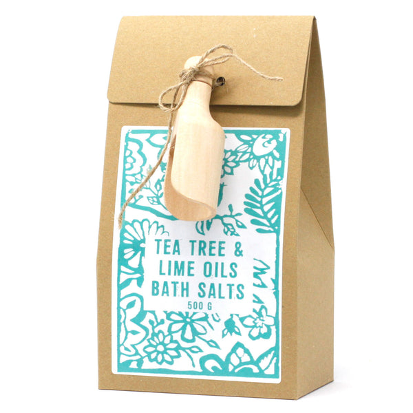 Agnes+Cat Tea Tree & Lime Oils Himalayan Bath Salts