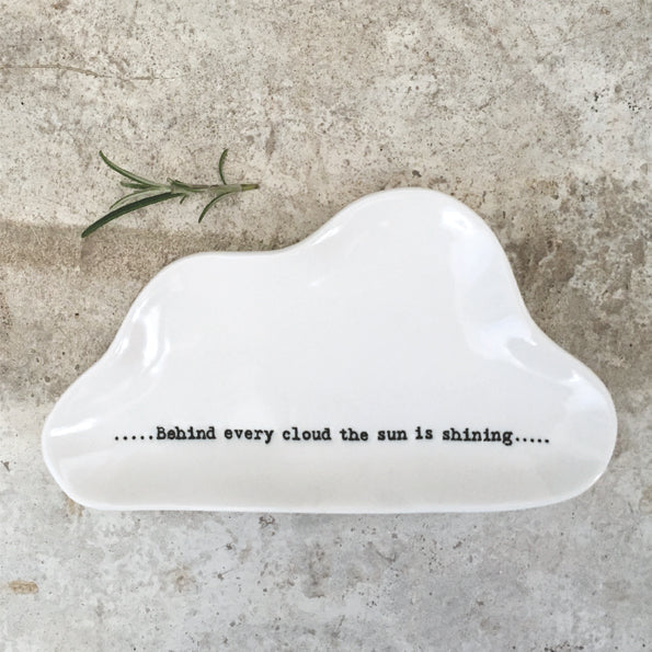 6005 'Behind Every Cloud' - Trinket Dish By East of India