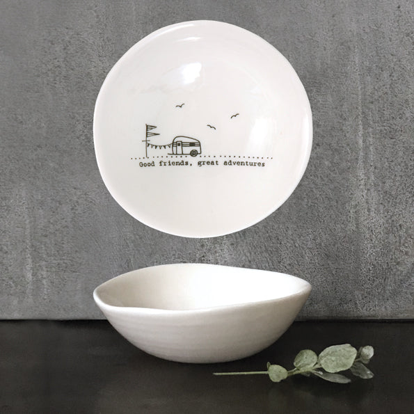 6022 'Good Friends' - Trinket Dish By East of India