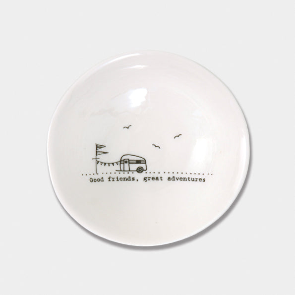 6022 'Good Friends' - Trinket Dish By East of India