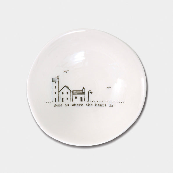 6023 'Home Is Where' - Trinket Dish By East of India